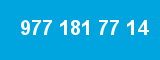 977 181 77 14